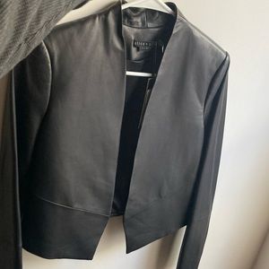 COPY - Alice and Olivia 100 percent lamb leather brand new never worn . Size sm…